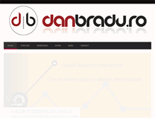 Tablet Screenshot of danbradu.ro